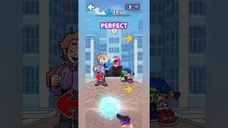 FNF Senpai play mobile game Friday Night Funkin 