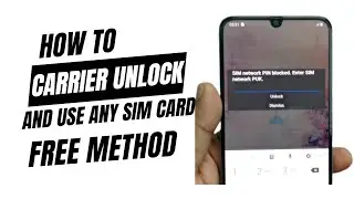 Unlock Carrier Locked Phones Without Expensive Tools or Services