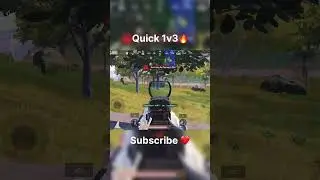 Quick 1v3 Clutch🚀🔥#bgmi #shorts #iphonexr #60fps #4fingerclaw #pubg #pubgmobile #pubgm