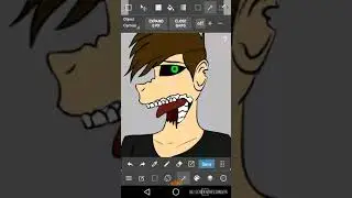 Broken jaw ( gore speedpaint)