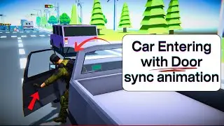 Unity Car Enter System with Door Animation Sync | Full Setup Tutorial
