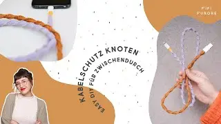 KABEL VERSCHÖNERN MIT MAKRAMEE-KNOTEN | FARBIGEN KABELSCHUTZ SELBER MACHEN | INTERIOR DIY