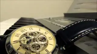 Fossil Grant Automatic Leather Watch ME3027