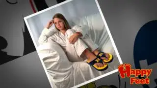Happy Feet - Michigan Wolverines - Slippers