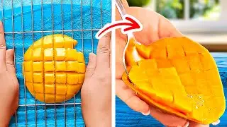 Smart Hacks For Peeling & Cutting Vegetables And Fruits