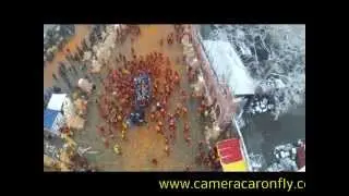 Battaglia Arance Ivrea  Riprese Aeree on fly a Carnevale