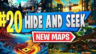 TOP 20 NEW HIDE and SEEK Creative Maps 2024 | Fortnite HIDE and SEEK Map CODES 2024