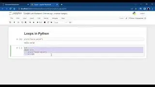 While Loop in Python
