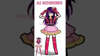 💞AI HOSHINO (OSHI NO KO) in Gacha Life 2💞 #gl2 #oshinoko #trending