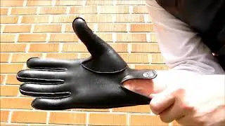 Raber GRC/RCMP Dress Black Leather Gloves