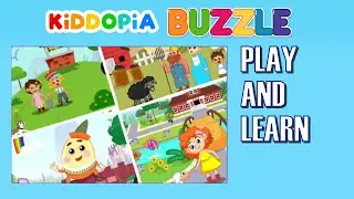 Nursery Rhyme with Puzzle | Kiddopia Buzzle
