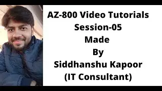 AZ 800 वीडियो ट्यूटोरियल हिंदी में सत्र 05 PDC, CDC और ADC बनाना || नेटएक्सपर्ट्ज ||
