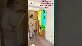 My Fanart of Disney 90s Princesses with Painting Door #tempoapps