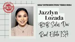 My Upwork Profile Video ( BDR/SDR/Real Estate ISA ) - Jazzlyn Lozada