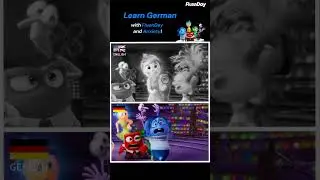 Learn German with FluenDay and Anxiety! #fluenday #german #learngerman #germanlearning #usa  #disney