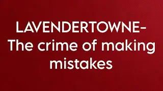 Lavendertowne - Hate for REDESIGNS?! | Art drama commentary