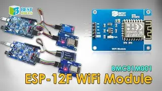 [Wireless Modules | Wifi | RF] ESP-12F WiFi Module BMC81M001 #modules  #sensor #RF #WIFI #detector