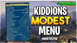 GTA FREE MOD MENU DOWNLOAD KIDDIONS GTA V Online PC 1 53 CAYO PERICO UPDATE + Tutorial 2021 NomNom