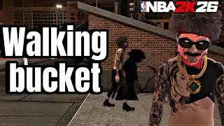 6'11 walking bucket build and game play in NBA 2k26!!!
