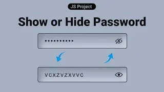 Add a Show/Hide Password Toggle with HTML, CSS & JS 👁️ | Secure & Stylish Form Tutorial 🚀 | MZCode01