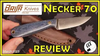 Fixed Blade Friday FULL Review of the Brisa Necker 70  -  Made in Portugal, BUT NOT FOR LONG.