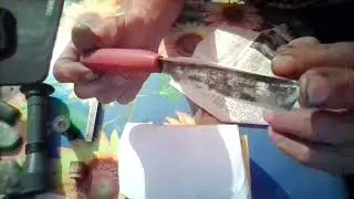 Бритва из косы.Самоделки.