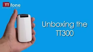 TTfone Star TT300 Big Button Flip Easy to Use Mobile Phone - Unboxing Video