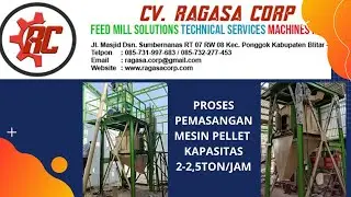 PEMASANGAN MESIN PELLET KAPS 2-2,5TON/JAM #viralvideo #mesin #feedmill #jawatimur #fyp