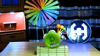 HAMSTER PRODUCES ELECTRICITY