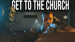 COD MODERN WARFARE 2 CAMPAIGN - ALONE (GET TO THE CHURCH)
