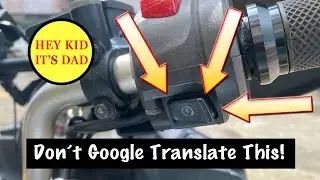 How do you talk about a broken motorbike in Thai? V-Strom Start Button Fail S01E19