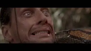 Anaconda (1997) - Anaconda Eats Its First Victim Scene