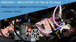 Arduino + Bescor MP-101 Pan & Tilt Head = Wireless PTZ Camera System!