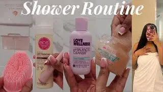 Shower Routine | glowy skin + feminine hygiene + bodycare + selfcare motivation + smell good all day