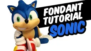 Fondant tutorial | SONIC | cake topper