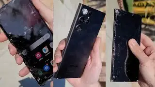 Samsung Galaxy S22 Ultra - Gorilla Glass Drop Test/Durability | THIS IS CRAZY!