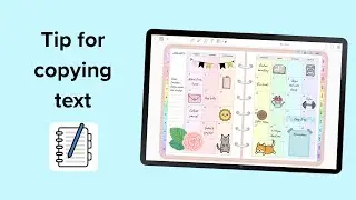 Tip for copying & pasting text | Penly app tutorial