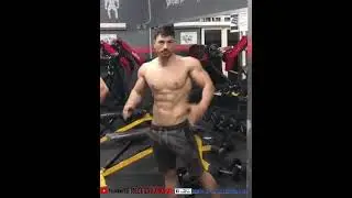 Pria Bule Kekar Berotot Sixpack Pamer Badan Di Gym | Hot Muscle Sixpack Hunk Flex Worship