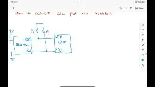 Learn how to calculate the I2C pull-up resistor in a simple way