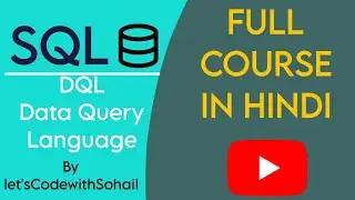 DQL data query language | Sql language | full course in hindi