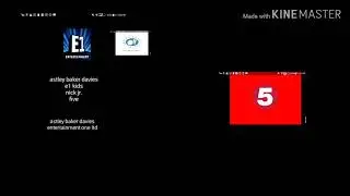 Astley Baker Davies E1 Entertainment Channel 5 Logo