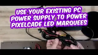 Pixelcade SATA PC Power Cable for Pixelcade LED Marquees