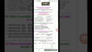 up police vacancy 2023|| up police constable recruitment 2023 applay online for 60244