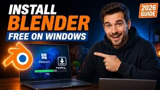 how to install blender in window for free