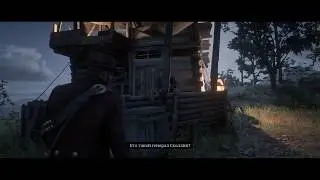 Искал по звуку НЛО, а нашел Капитана Рассела - Red Dead Redemption 2 - I found Captain Russell