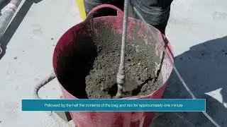 Installation Series - Bagged Products - High Strength Bedding Mortar