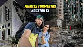 Destruccion De Edificios Por Fuertes Lluvias En Houston Tx😢🌧️🌪️