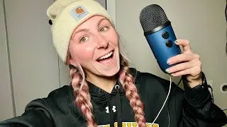ASMR- holding my blue yeti mic, inaudible whisper💋