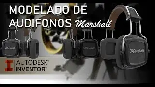 MODELADO DE AURICULARES 3D CON AUTODESK INVENTOR TUTORIAL. HEADPHONES 3D MODELING