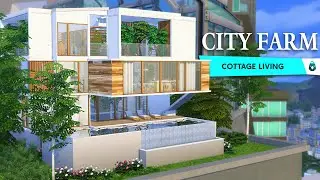 City Farm 🌾 Cottage Living | Stop Motion build | The Sims 4 | NO CC